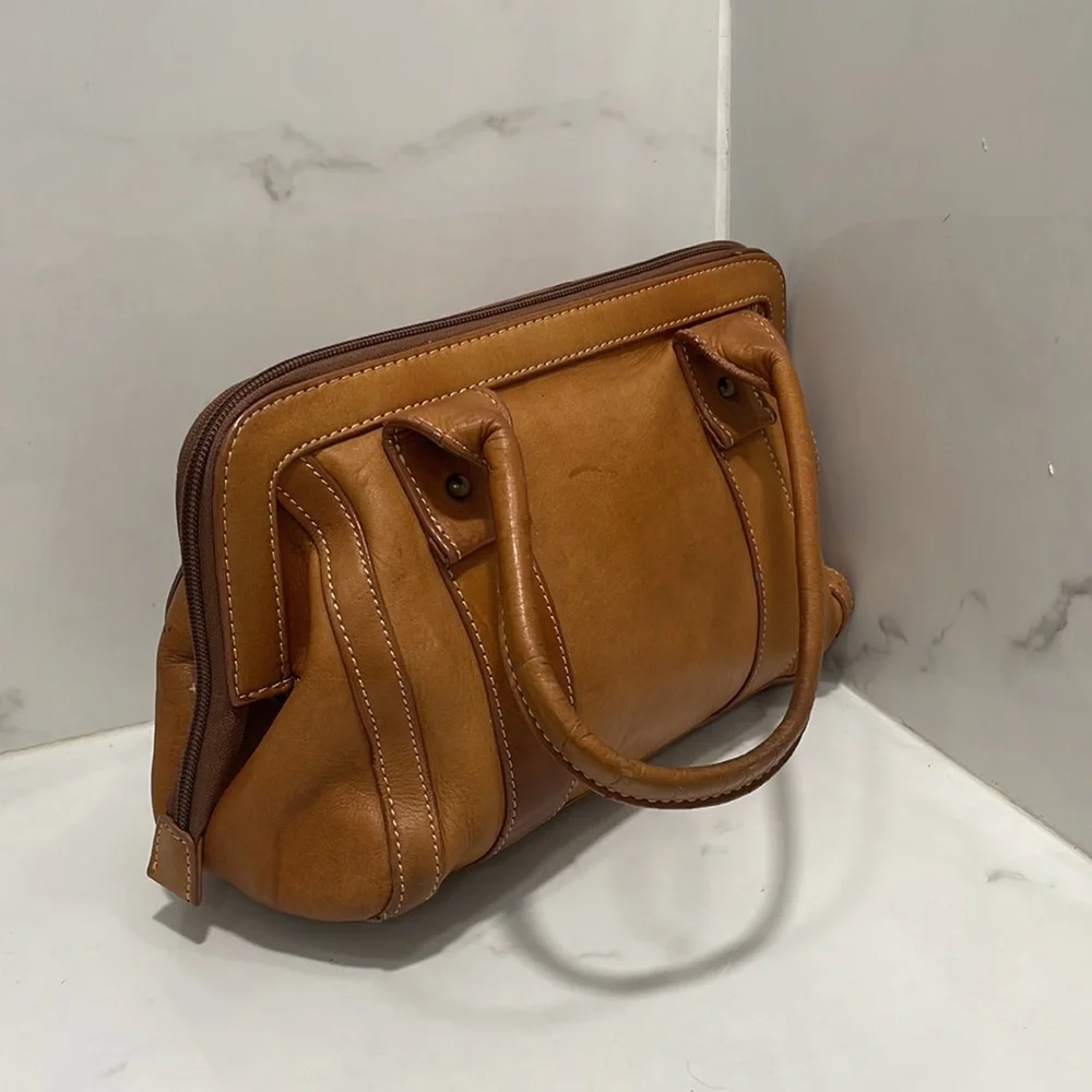 Brown Leather Handbag - Picture 3 of 13